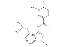 N-(4-isopropoxy-1-methyl-1H-indazol-3-yl)-1-methyl-6-oxo-1,4,5,6-tetrahydropyridazine-3-carboxamide