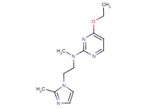 4-ethoxy-N-methyl-N-[2-(2-methyl-1H-imidazol-1-yl)ethyl]pyrimidin-2-amine