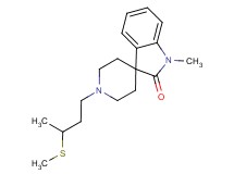 1-methyl-1'-[3-(methylthio)butyl]spiro[indole-3,4'-piperidin]-2(1H)-one