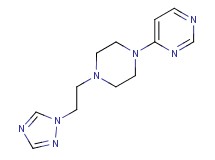 4-{4-[2-(1H-1,2,4-triazol-1-yl)ethyl]piperazin-1-yl}pyrimidine