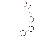 5-({[1-(4'-chloro-3-biphenylyl)-4-piperidinyl]amino}methyl)-2-pyrrolidinone