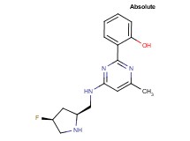 2-[4-({[(2S,4S)-4-fluoro-2-pyrrolidinyl]methyl}amino)-6-methyl-2-pyrimidinyl]phenol dihydrochloride