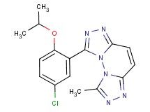1-(5-chloro-2-isopropoxyphenyl)-8-methylbis[1,2,4]triazolo[3,4-f:4',3'-b]pyridazine