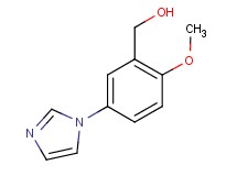 [5-(1H-imidazol-1-yl)-2-methoxyphenyl]methanol