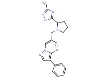 6-{[2-(3-methyl-1H-1,2,4-triazol-5-yl)pyrrolidin-1-yl]methyl}-3-phenylpyrazolo[1,5-a]pyrimidine