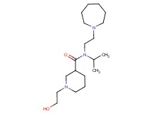 N-(2-azepan-1-ylethyl)-1-(2-hydroxyethyl)-N-isopropylpiperidine-3-carboxamide