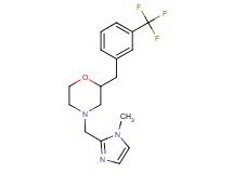 4-[(1-methyl-1H-imidazol-2-yl)methyl]-2-[3-(trifluoromethyl)benzyl]morpholine