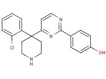 4-{4-[4-(2-chlorophenyl)-4-piperidinyl]-2-pyrimidinyl}phenol hydrochloride