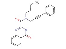 N-butyl-4-oxo-N-(3-phenylprop-2-yn-1-yl)-3,4-dihydroquinazoline-2-carboxamide