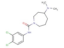 N-(3,4-dichlorophenyl)-4-(dimethylamino)-1-azepanecarboxamide