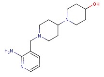 1'-[(2-amino-3-pyridinyl)methyl]-1,4'-bipiperidin-4-ol