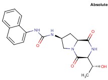 N-{(3S,7S,8aS)-3-[(1R)-1-hydroxyethyl]-1,4-dioxooctahydropyrrolo[1,2-a]pyrazin-7-yl}-N'-1-naphthylurea