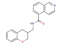 N-(3,4-dihydro-2H-chromen-3-ylmethyl)isoquinoline-5-carboxamide