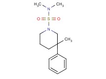N,N,3-trimethyl-3-phenylpiperidine-1-sulfonamide