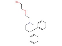 2-[2-(3,3-diphenylpiperidin-1-yl)ethoxy]ethanol
