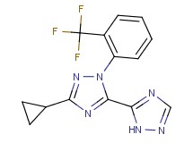 5-cyclopropyl-2-[2-(trifluoromethyl)phenyl]-2H,2'H-3,3'-bi-1,2,4-triazole