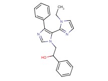 2-(1-ethyl-5'-phenyl-1H,3'H-2,4'-biimidazol-3'-yl)-1-phenylethanol