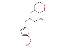 (5-{[ethyl(tetrahydro-2H-pyran-4-ylmethyl)amino]methyl}-2-furyl)methanol