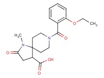 8-(2-ethoxybenzoyl)-1-methyl-2-oxo-1,8-diazaspiro[4.5]decane-4-carboxylic acid