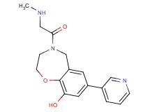 4-(N-methylglycyl)-7-(3-pyridinyl)-2,3,4,5-tetrahydro-1,4-benzoxazepin-9-ol dihydrochloride