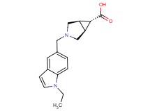 (1R*,5S*,6r)-3-[(1-ethyl-1H-indol-5-yl)methyl]-3-azabicyclo[3.1.0]hexane-6-carboxylic acid