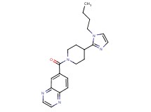 6-{[4-(1-butyl-1H-imidazol-2-yl)-1-piperidinyl]carbonyl}quinoxaline