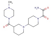 2-{3-[(4-methylpiperazin-1-yl)carbonyl]-1,4'-bipiperidin-1'-yl}-2-oxoacetamide
