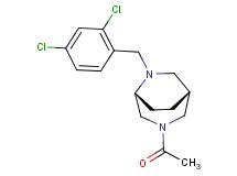 (1R*,5R*)-3-acetyl-6-(2,4-dichlorobenzyl)-3,6-diazabicyclo[3.2.2]nonane