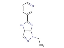 1-ethyl-5-pyridin-3-yl-1,4-dihydroimidazo[4,5-c]pyrazole