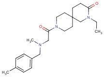 2-ethyl-9-[N-methyl-N-(4-methylbenzyl)glycyl]-2,9-diazaspiro[5.5]undecan-3-one