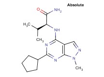 N~2~-(6-cyclopentyl-1-methyl-1H-pyrazolo[3,4-d]pyrimidin-4-yl)-L-valinamide