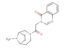 3-{2-[(1R*,6S*)-9-methyl-3,9-diazabicyclo[4.2.1]non-3-yl]-2-oxoethyl}-4(3H)-quinazolinone