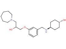 trans-4-({3-[3-(1-azepanyl)-2-hydroxypropoxy]benzyl}amino)cyclohexanol