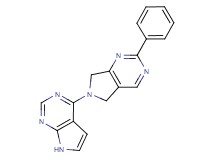 2-phenyl-6-(7H-pyrrolo[2,3-d]pyrimidin-4-yl)-6,7-dihydro-5H-pyrrolo[3,4-d]pyrimidine
