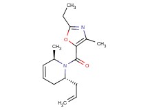 (2R*,6R*)-2-allyl-1-[(2-ethyl-4-methyl-1,3-oxazol-5-yl)carbonyl]-6-methyl-1,2,3,6-tetrahydropyridine