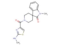1-methyl-1'-{[2-(methylamino)-1,3-thiazol-4-yl]carbonyl}spiro[indole-3,4'-piperidin]-2(1H)-one