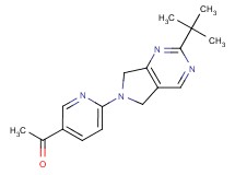 1-[6-(2-tert-butyl-5,7-dihydro-6H-pyrrolo[3,4-d]pyrimidin-6-yl)pyridin-3-yl]ethanone