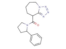 9-[(2-phenylpyrrolidin-1-yl)carbonyl]-6,7,8,9-tetrahydro-5H-tetrazolo[1,5-a]azepine
