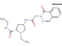 (4S)-N,1-diethyl-4-{[(1-oxophthalazin-2(1H)-yl)acetyl]amino}-L-prolinamide