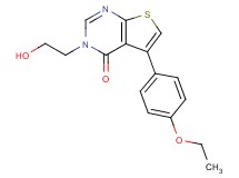 5-(4-ethoxyphenyl)-3-(2-hydroxyethyl)thieno[2,3-d]pyrimidin-4(3H)-one