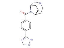 (1S*,6R*)-9-[4-(1H-1,2,4-triazol-5-yl)benzoyl]-3,9-diazabicyclo[4.2.1]nonane