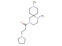 1,9-dimethyl-4-(3-pyrrolidin-1-ylpropanoyl)-1,4,9-triazaspiro[5.5]undecane