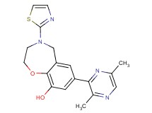 7-(3,6-dimethylpyrazin-2-yl)-4-(1,3-thiazol-2-yl)-2,3,4,5-tetrahydro-1,4-benzoxazepin-9-ol