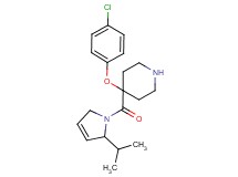 4-(4-chlorophenoxy)-4-[(2-isopropyl-2,5-dihydro-1H-pyrrol-1-yl)carbonyl]piperidine
