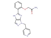 2-{2-[1-(pyridin-4-ylmethyl)-1,4-dihydroimidazo[4,5-c]pyrazol-5-yl]phenoxy}acetamide