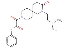 2-{2-[2-(dimethylamino)ethyl]-3-oxo-2,9-diazaspiro[5.5]undec-9-yl}-2-oxo-N-phenylacetamide
