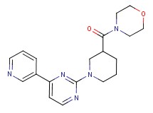 4-({1-[4-(3-pyridinyl)-2-pyrimidinyl]-3-piperidinyl}carbonyl)morpholine