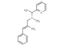 (2E)-N,2-dimethyl-3-phenyl-N-(1-pyridin-2-ylethyl)prop-2-en-1-amine