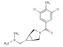 1-[(1R*,5S*,6r)-3-(3,5-dichloro-4-methylbenzoyl)-3-azabicyclo[3.1.0]hex-6-yl]-N,N-dimethylmethanamine