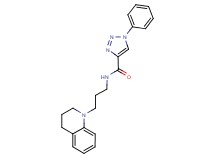 N-[3-(3,4-dihydro-1(2H)-quinolinyl)propyl]-1-phenyl-1H-1,2,3-triazole-4-carboxamide